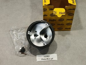 Lampa okrągła, wkład, obudowa lampy tył BOVA Futura, okrągły, fi 12 cm, montaż na 3 śruby, kierunkowskaz tył  - NOWA HELLA nr 2TA 964 169-067, pozycyjna, stop 