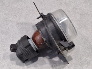 Halogen, reflektor, lampa autobusowa, 2 PINy, przeciwmgłowa, HELLA 301-144 550, L=15 cm, FI=86 mm 