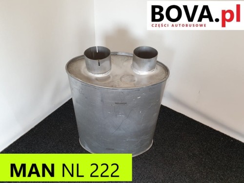 9776.05, Tłumik do autobusu MAN NL 222, fabrycznie NOWY, wysokość 60 cm, FOT. 2 (10).jpg