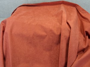 Zasłony mocowane na haczyki, do autobusów, wykonywane pod wymiar, kolor nr 01, ceglany