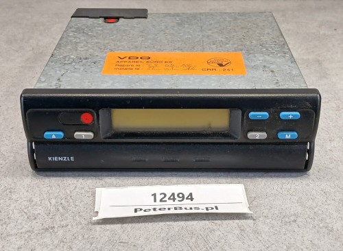12494, Tachograf szufladkowy, analogowy KIENZLE (szuflada) 24V, BOVA Magiq EURO 3, typ. 1324, zasilanie 24V (2).jpeg