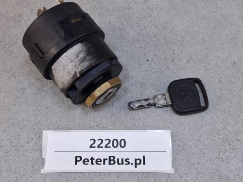 22200, Stacyjka zapłonu SETRA S315 HD, GT-HD, stary typ, kwadratowe kluczyki, nr 52046, PA86-M40 , 6 PINów (5).jpg