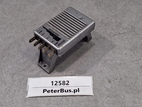 12582, Regulator obrotów wentylatora SPAL RESISTOR COD 4006, 5 PINów (1).jpeg
