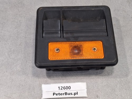 12600, Kaseta klapy kufra bagażowego NEOPLAN N316, Autosan, wymiary 16 x 14 cm - USZKODZONE gniazdo żarówki  (2).jpeg