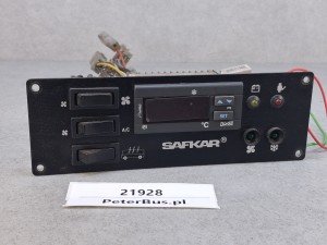 Panel sterowania temperaturą SAFKAR TEMSA Opalin 9, Dixell XR10C