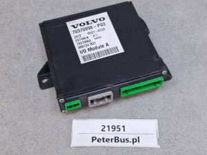 Sterownik autobusu VOLVO 70370998-P03, nr 70370955, 90124 R21, moduł