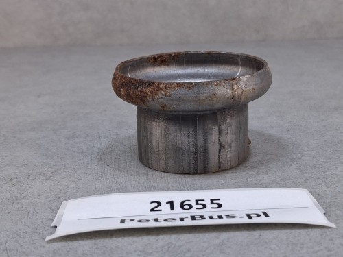 21655, Redukcja, rozszerzenie rury układu wydechowego, kołnierz 50 mm na 70 mm, wysokość 45 mm (5).jpg