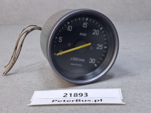 Obrotomierz autobusu KAROSA 38022813001, producent KMGY, 24V, zakres 3000 obrotów