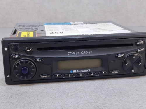 08518a, Radio autobusowe, odtwarzacz płyt BLAUPUNKT CRD 41, 24V, nr 7 607 005 031, 100% sprawny - GWARANCJA -  (6).jpg