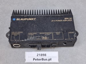 Wzmacniacz audio BLAUPUNKT BPA 20, 24 V, nr 7 607 801 001, BP7801W9957539  - 100% GWARANCJA sprawności