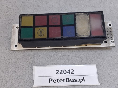 22042, Zestaw kontrolek pulpitu MERCEDES-CITARO VDO nr 1521.72.033 (5).jpg