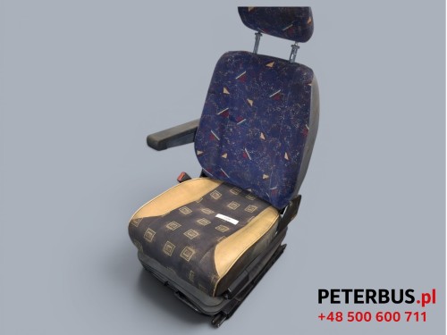 12690, Fotel kierowcy autobusu ISRI, podłokietnik, zagłówek, pneumatyczny, używany, nie był sprawdzany (6).jpg