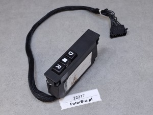 Selektor DNR VOITH Gear Range Selector ECU-E33, 2007 rok produkcji, nr A1197-931-02, nr 01-G01.03-15000135211, kostka 14 PINów, poziome ułożenie na desce