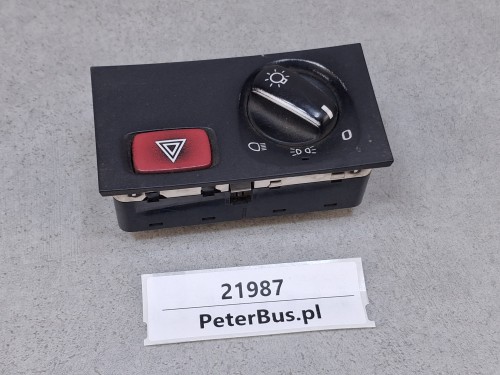 21987, Włącznik świateł SCANIA S139 1540673, 07W52T nr 0451601, włącznik świateł awaryjnych, SCANIA KOREA 0431601, 9 PINów (7).jpg