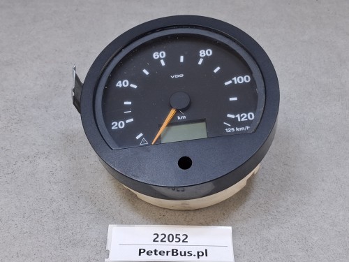 22052, Prędkościomierz Siemens VDO typ 1323.0301, rok produkcji 2005, nr 1323-030103000223, skala do 125 kmh (4).jpg