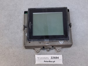Sterownik wyświetlacza LCD pulpitu autobusu, 1366.11010101, MAN Lions lub JELCZ M121, GWARANCJA 100% sprawności