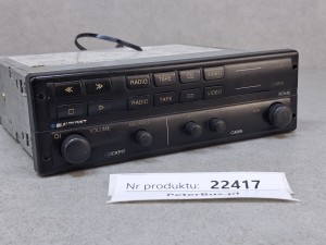 Wzmacniacz autobusowy  BLAUPUNKT BCA 05, nr 7 607 005 200 5, panel sterownia RADIO, kaseta, CD, video   - 100% sprawny -  