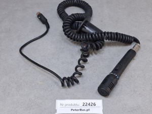 Mikrofon  BLAUPUNKT CDM-07-S, wtyczka na 4 PINY, kabel, cienki mikrofon - ORYGINAŁ - 100% sprawności GWARANCJA 