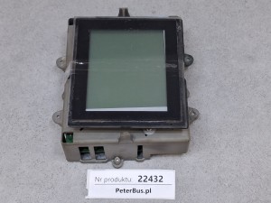 Wyświetlacza LCD pulpitu autobusu, 1366.11010101, Mercedes Citaro, sprawdzony, sprawny, GWARANCJA 100% sprawności, wersja 2.0, DMUZ32-M