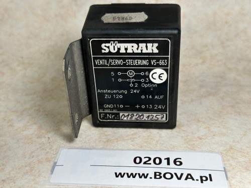 02016, Sterownik klapami dopływu powietrza SUTRAK Ventil Servo-Steuerung VS-663, NEOPLAN N316 SHD (6).jpg