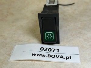 Przycisk, klawisz, włącznik klimatyzacji SCANIA Irizar EURO 2, nr 511.006