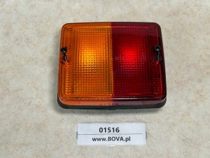 Światło tył zespolone, kierunkowskaz i postojowe, wymiary 11 cm x 13 cm