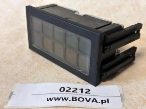 Wyświetlacz IRISBUS AXER, kontrolki informacyjne pulpitu, 10 kontrolek 