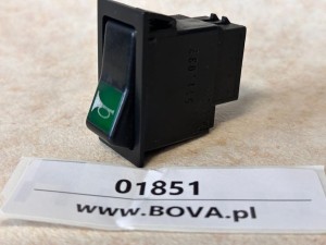 Klawisz, włącznik, przycisk sygnału dźwiękowego, klakson BOVA Futura