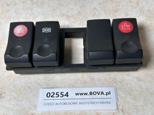 Przyciski, klawisze zestaw RENAULT, włącznik świateł awaryjnych, klawisz STOP