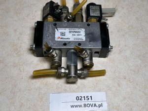 Elektrozawór otwierania drzwi SCANIA IRIZAR Masats 22129A24 + dwie cewki OPXS160 B 