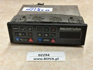 Panel sterowania klimatyzacją i ogrzewaniem, NEOPLAN, BADER - nie działa 