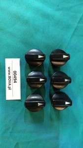 Zestaw pokręteł pulpitu Mercedes Teamstar, 6 sztuk