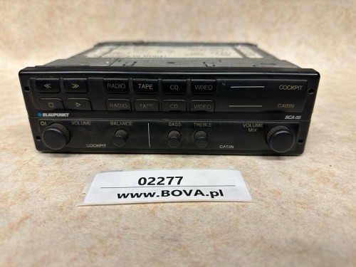 02270b, Wzmacniacz autobusowy  BLAUPUNKT BCA 05, nr 7 607 005 200 5, panel sterownia RADIO, kaseta, CD, video  (1).jpeg