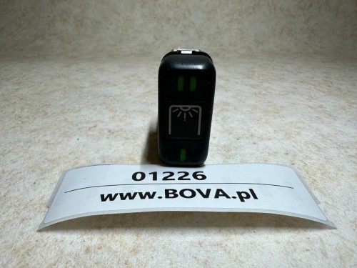 01226, Klawisz, włącznik oświetlenia, przycisk pulpitu autobusu numer 1459.24V, Mercedes 002 545 70 07 (4).jpg