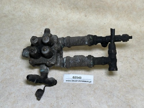 02541a, Zawór zabezpieczający WABCO, 4-drożny + 2 x zawór zwrotny WABCO 434 014 100 0 (7).jpeg