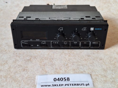 04058, Panel sterowania klimatyzacją i ogrzewaniem WABCO nr 446 095 004 0, BOVA Futura EURO 3 , 2005 rok (6).jpeg