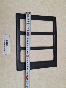 Ramka pulpitu autobusu TEMSA SAFARI, obramowanie kieszeni na radio, wzmacniacz, panel sterowania