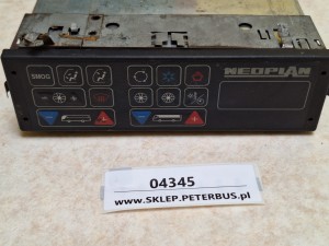 Panel sterowania klimatyzacją i ogrzewaniem NEOPLAN BADER  1B08.126.01