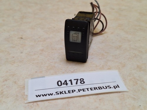 04178, Klawisz, przycisk, włącznik podgrzewania lusterek autobusu BOVA Futura EURO 3, FHD, FLD, US PAT 5105059 (3).jpeg