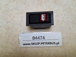 Klawisz, przycisk otwierania klap, kufrów bagażowych BOVA Futura