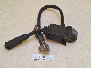 Manetka, przełącznik zespolony przy kierownicy BOVA Futura FHD FLD EURO 3, spryskiwacz, wycieraczki, światła, kierunkowskaz, klakson , 9 pinów