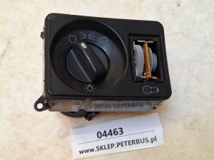 Włącznik świateł, pokrętło + potencjometr oświetlenia deski rozdzielczej SCANIA OMNI Link