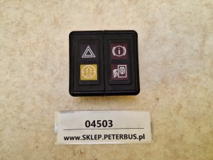 Zestaw kontrolek ostrzegawczych pulpitu BOVA Futura EURO 2