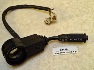 Manetka, przełącznik zespolony przy kierownicy BOVA Futura FHD FLD EURO 3, spryskiwacz, wycieraczki, światła, kierunkowskaz, klakson , 9 pinów 