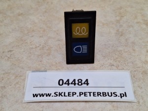 Kontrolka świetlna pulpitu BOVA Futura EURO 2, światła drogowe, długie
