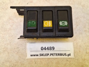 Zestaw klawiszy oświetlenia, świateł, ASR BOVA FUTURA EURO 2 