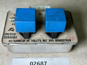 Sterownik rolet RENAULT ILIADE RVI nr 5010207629, CRESTO 2095002