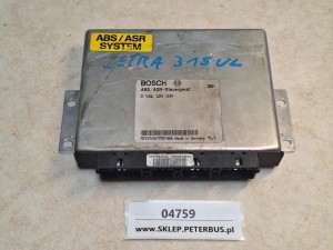 Sterownik ABS/ASR KNORR-BREMSE nr 0 486 104 034, SETRA S 315 GT-HD, S315 UL 
