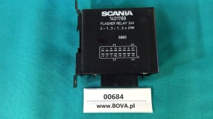 Sterownik, przekaźnik, przerywacz kierunkowskazów SCANIA 1401789, autobus IRIZAR Century 