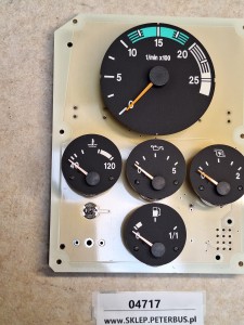Zestaw zegarów VAN Hool 915, 916, deska rozdzielcza, 5 zegarów, VDO 07062490